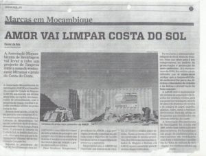 2014 Jornal Sol - AMOR Limpa Praia da Costa do Sol